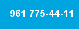 961 775-44-11 961 775-44-11